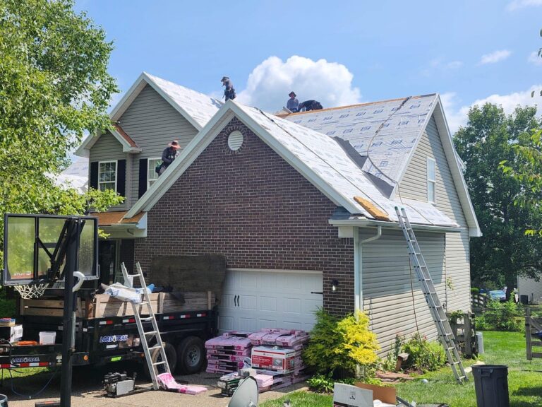 Aboveboard roofing workers